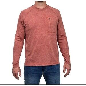 Ridgecut Men's Long Sleeve Active T-Shirt Spiced Apple Size 3XL New With Tag